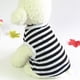 thumbnail image 3 of 2 ropa de primavera y otoño para perros pequeños, chaleco a rayas para mascotas, chaleco para gatos, sección delgada MFZFUKR xxl, 3 of 5