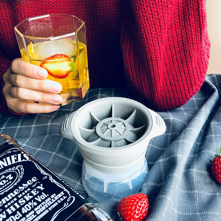 Silicone Ice Cube Mold DIY Ice Ball Round Mould For Cocktail Whiskey Drink  Bar Kitchen Supplies