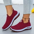 thumbnail image 2 of Willtoo Women’s Orthopedic Shoes Breathable Knit Slip On Walking Shoes with Arch Support, Comfortable Non‑Slip Casual Loafers, Lightweight Daily Outdoor Sneakers, 2 of 6