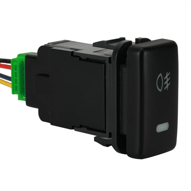 Bouton Poussoir à LED avec Voyant Lumineux, 12V 4 Pôles