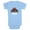 Light Blue, variant on Netflix Infant's Stranger Things Cartoon Characters Logo Bodysuit