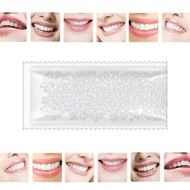 Fiudx Maquillaje para Películas y Televisión con Gutapercha Sólida, Modificación de Prótesis Dentales, Empastes Temporales