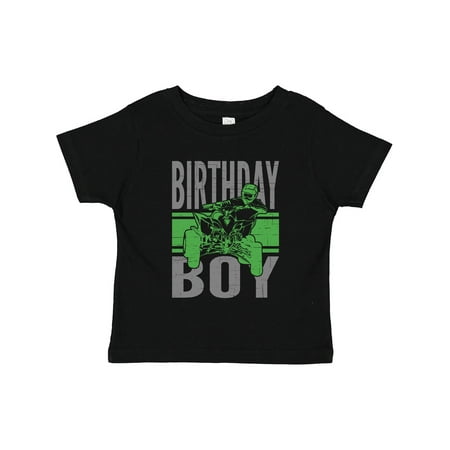 

Inktastic Birthday Boy ATV off Roading Gift Toddler Boy Girl T-Shirt