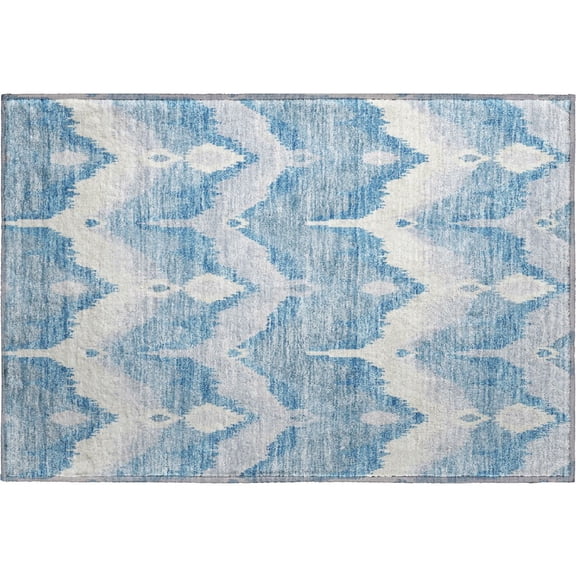 Dalyn Rugs Premium Machine Washable Mayfield AMF743 Denim 1'8" x 2'6" Rug