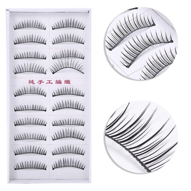 Planta Pestañas Postizas, Pestañas Falsas Amigables Con la Piel, Natural para Chicas Caseras, Maquilla de Belleza.
