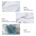thumbnail image 5 of 2PCS Velcro Hangable Hand Towels Quick-Drying Hanging Kitchen Towels for Kitchen & Bathroom Watercolor Ink Splashes Pattern, 5 of 7