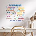 thumbnail image 5 of 8 Sheets Office Inspirational Word Wall Stickers Positive Sayings Motivational Teamwork PVC Waterproof Self Adhesive Wall Decals Removable Rectangle, 5 of 8
