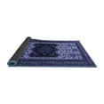 thumbnail image 2 of Ahgly Company Indoor Square Persian Blue Traditional Area Rugs, 8' Square, 2 of 4