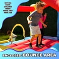 thumbnail image 3 of Sportspower Inflatable Bounce House with Slide & Ball Pit, Kids Bouncer with Blower, Indoor Outdoor Backyard Play, 3 of 8