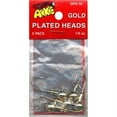 thumbnail image 2 of Arkie Lures Plated Jig Heads, Color Gold, Size 1/8 oz., 2 of 4