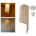 thumbnail image 4 of Pantalla de macramé Yuyangstore Lámpara colgante Techo Colgante Tejido a mano Borla, 4 of 7