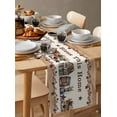 thumbnail image 6 of Farmhouse Western Star on Vintage Letter Table Runner-36 Inch Long Home Quote Table Runners Linen Burlap Tablerunner for Kitchen Dining Room Holiday Party, 6 of 9