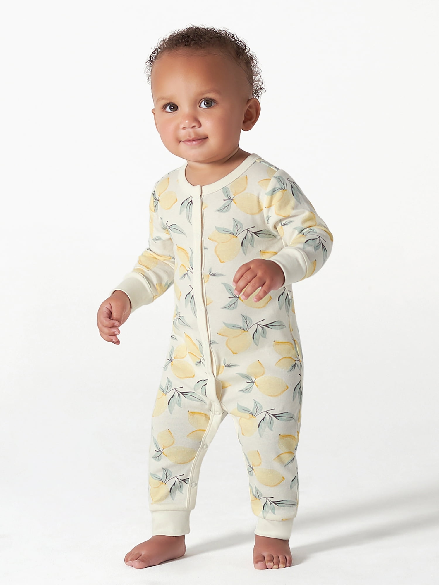 Modern Moments by Gerber Baby Boy or Girl Unisex Long Sleeve Coverall (Newborn - 12 Months)