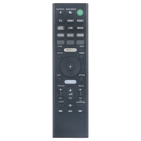 RMT-AH509U Replacement Remote Control Compatible with Sony AV System 7.1.2ch Sound Bar RMT-AH509J HT-A7000 100935711 SA-RS3S