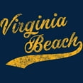 thumbnail image 3 of UGP Campus Apparel Virginia Beach Baseball Script - Hometown Pride, Pitcher Hoodie - 3X-Large - Navy, 3 of 6
