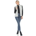 thumbnail image 4 of White Mark Women's Sherpa Outerwear Vest, 4 of 6