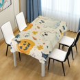thumbnail image 3 of Yayeee Tablecloths for Rectangular Tables 60 x 90 inch Party Table Cover, Halloween Cute Ghosts, 3 of 6