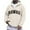 Beige, variant on Hawaii Quarter Zip Pullover Men Long Sleeve Graphic Hooded Sweatshirt Mens Hoodie Fashion Streetwear