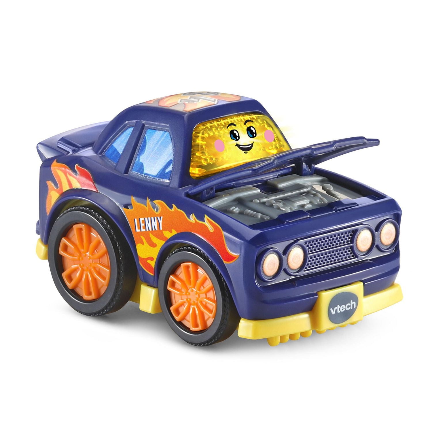 VTech® Go! Go! Smart Wheels® Revved Up Race Car First Toy Car for Toddlers - French Version, 1-5 Years
