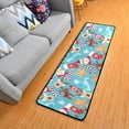thumbnail image 5 of Kitchen Rugs and Mats Non-Skid Washable Runner Rugs Christmas Santa Socks Gift Boxes Candy Canes Long 72x24 inch for Floor Cushioned Hallway Entryway Indoor 2x6, 5 of 7