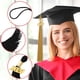 thumbnail image 4 of pstuiky Borla de birrete de graduación de 2025, birrete de graduación, doctorado, presidente, mentor, accesorios de ropa, percha, 4 of 5