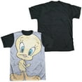 thumbnail image 2 of Looney Tunes Tweety Girl Men's Black Back T-Shirt, 2 of 4