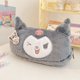 thumbnail image 1 of Sanrioed-estuche de lápices de felpa de Hello Kitty, bolsa de almacenamiento de dibujos animados My Melody Cinnamoroll Purin, bolsa de maquillaje de gran capacidad, regalo de papelería qiuyongming unisex, 1 of 2
