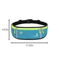thumbnail image 3 of Running Belt With Water Bottle Holder Sports Pack Waist Bag for Men & Women Sports Belt with Zipper for Running Hiking Climbing, 3 of 7