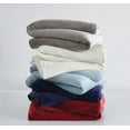 thumbnail image 5 of Truly Soft Velvet Plush 100% Microfiber Polyester Family Throw Blanket in Cabernet, All Season, Adult Size, OEKO-TEX Certified, 5 of 7