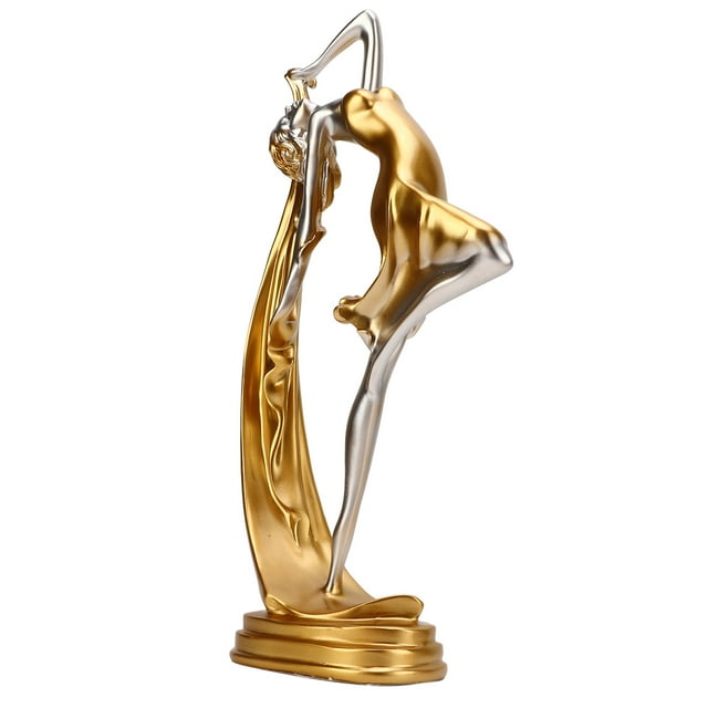 Figura De Bailarina, Decoración Del Hogar, Resistente A Altas Temperaturas, Escultura De Bailarina Elegante Para Dormitorio