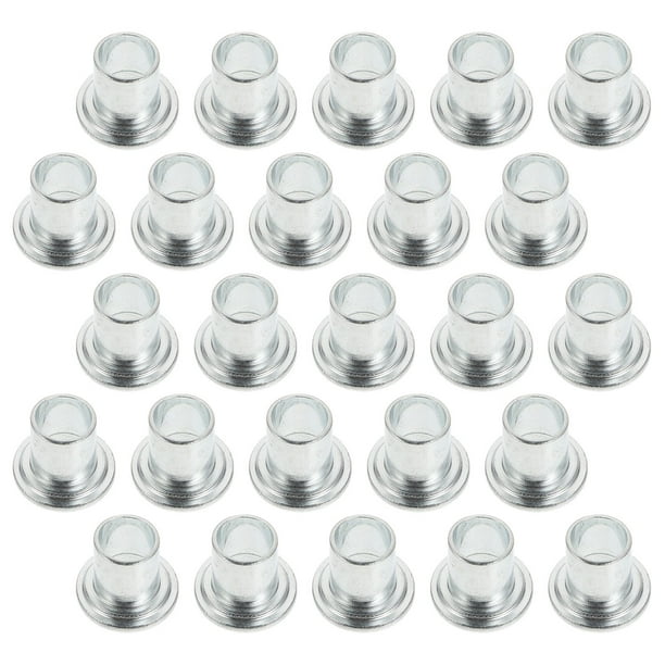 TEHAUX 50Ud Accesorios Para Fundas De De Inoxidable En Tonalidad Plateada