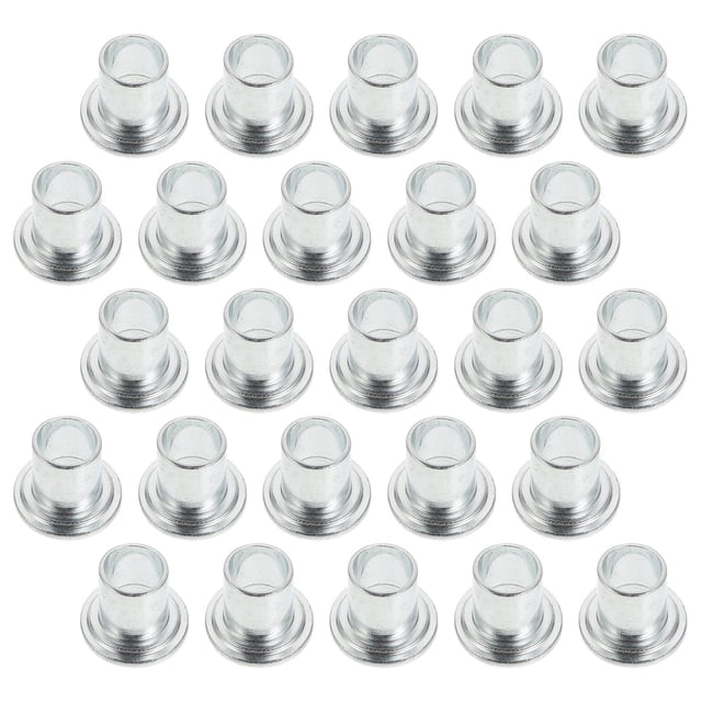 TEHAUX 50Ud Accesorios Para Fundas De De Inoxidable En Tonalidad Plateada