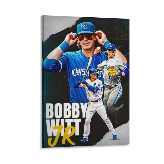 Bobby Witt Jr Canvas Poster Gifts Canvas Painting Poster Wall Art Decorative Picture Prints Modern Decor 16x24inch(40x60cm)