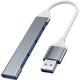 thumbnail image 1 of ZHAOCHENG Divisor de puertos USB múltiples, concentrador USB 3.0 de 4 puertos, paquete de 1, 1 of 5