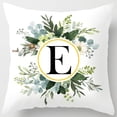 thumbnail image 4 of Alphabet Throw Pillow Covers Floral Letter Decorative Pillow Cases for Sofa,Couch,Bedroom Car Personalized Last Name Initial Cushion Covers Year-Round Farmhouse Boho Home Decor(17.72*17.72Inch), 4 of 4