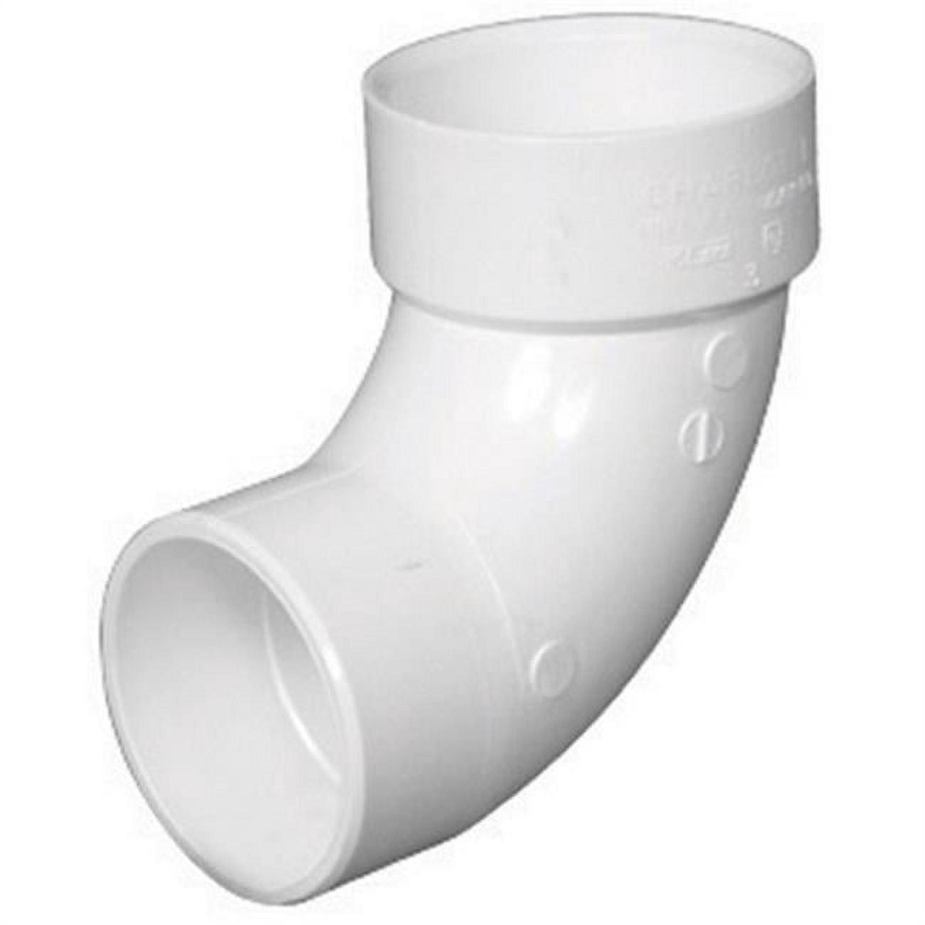 Charlotte Pipe & Found PVC003021200HA Pvc/Dwv 90 Degree Street Elbow 3"