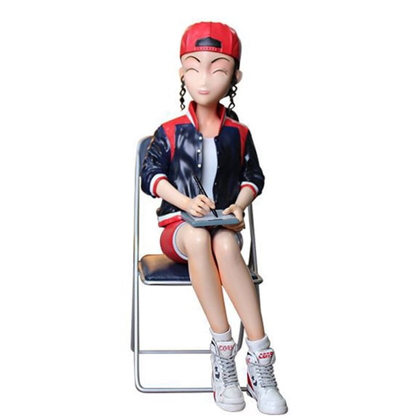 Figuras de acción del Anime SLAM DUNK Sakuragi Hanamichi, juguetes de colección en PVC de 25 CM, Rukawa Kaede Akagi Takenori Mitsui Hisashi Gong Bohan LED