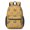 Boston Terrier and Floral Orange Pattern, variant on Chihuahua and Dog Paw Print White 17" Waterproof Oxford School Backpacks for Teens, S-Shape Padded Straps, for School, Travel, Hiking, Camping