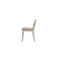 thumbnail image 3 of Havanna Set of 2 Off White 19" Wide Contemporary Fabric Chair with Cushion, 3 of 6