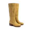 thumbnail image 4 of DREAM PAIRS Women's Knee High Cowboy Boots Western Tall Boots Square Toe Pull-On Boots with Embroidery Vintage Style, 4 of 10