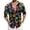 Black, variant on Easter Digital 3D Printed Long Sleeve Lapel Button Down Shirt for Men Casual Black L
