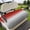 Gray Red, variant on Golf Cart Seat Covers for 2 Seater,Lobster Coastal Microfiber Cart Seat Towel Blanket,Summer Beach Nautical Coral Shell Absorbent Breathable Non Slip Bench Seats Protector for Golf Course 51"x31"