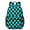 Blue and Black, variant on Orange and White Checkered Pattern 17" School Backpacks for Teens,Waterproof Oxford Fabric,S-Shape Padded Straps for School,Travel,Hiking,Camping