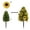 C, variant on 18.5 Inch Realistic Artificial Potted Plant, Lifelike Indoor and Outdoor Decorative Greenery for Living Room and Office, Low Maintenance Home Decor Gift