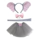 thumbnail image 5 of Accesorios para disfraz de elefante, diadema con orejas, pajarita y cola para escenario con tutú, 5 of 9