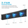 thumbnail image 5 of HEVIRGO Portable 3 Fans Game Console Cooling Fan Accessories for PS5 DE/UHD Version ABS, 5 of 8