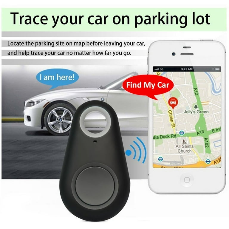 Spy Mini GPS Smart Tracking Finder Auto Pets Kids Tracker Alarm Key Track Device Black - Walmart.com