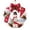 Snowman, variant on DIY Patchwork Wreath Kit, Snowman Christmas Quilted Wall Decor Craft, 9.84 in Creative Seasonal Door Hanging Project for Adults