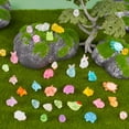 thumbnail image 5 of Glow In The Dark Mini Resin Animal Figurines, Luminous Indoor & Outdoor Decorations for Garden Decor, Aquarium Displays, Fairy Tale Miniature Landscapes, Potted Plants, Hide & Seek Play (206PCS), 5 of 6