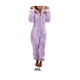 thumbnail image 2 of Pijamas de lana Mullidos Minnieouse con cremallera para Mujer color púrpura 4XL, 2 of 6